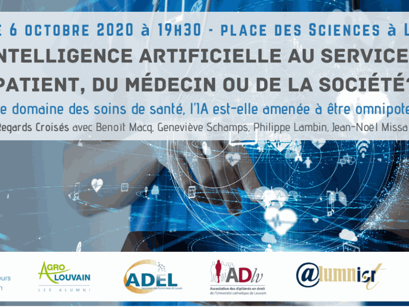 06/10/2020: L&rsquo;intelligence artificielle et ses impacts sur la&nbsp;santé