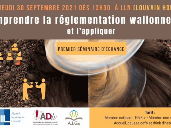 Comprendre la règlementation wallonne « sol » et l’appliquer –&nbsp;Présentations